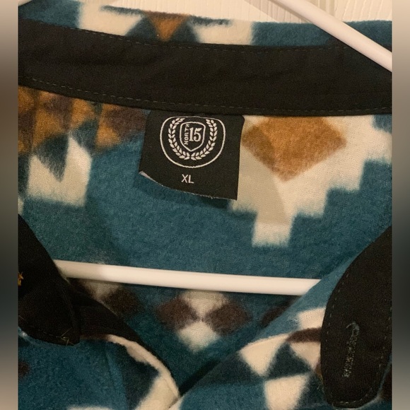 North 15 fleece button up - Picture 3 of 3